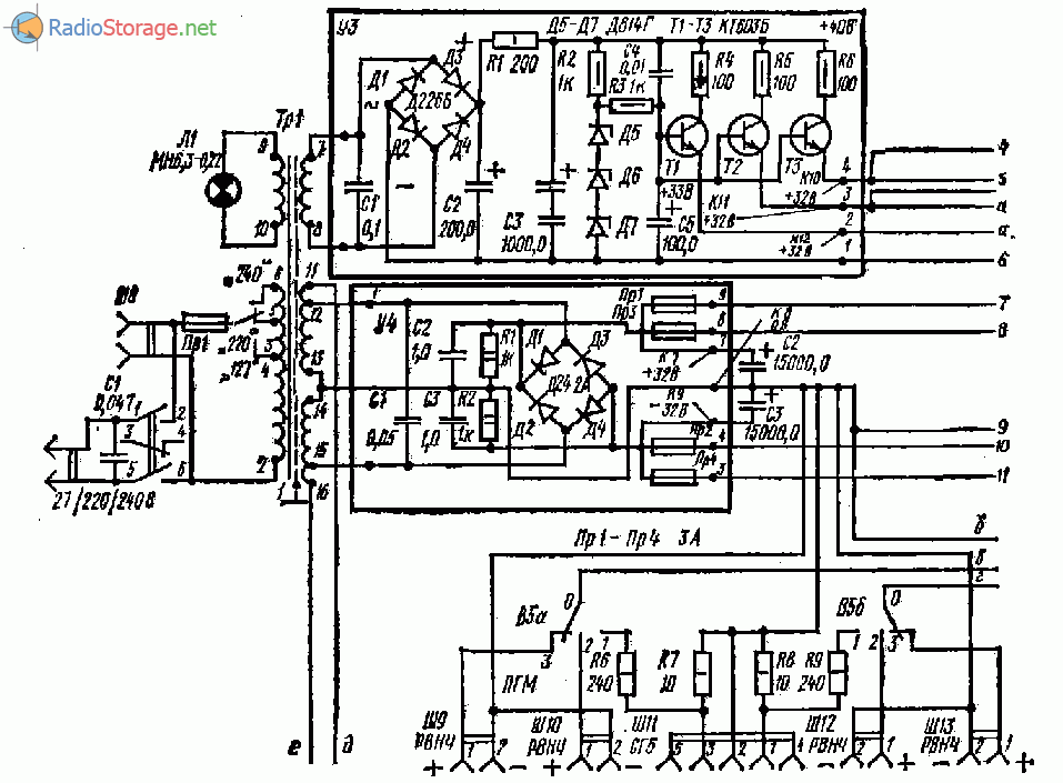 Бриг 001 схема